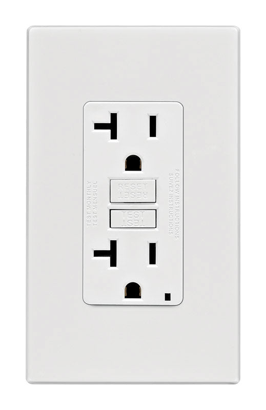 Gfi St Recpt&Wlpl20A Wht (Pack Of 1)
