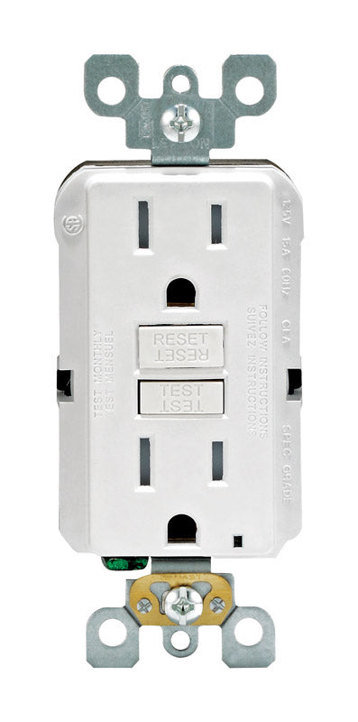 Gfi St Recept Tr15A Wht (Pack Of 1)