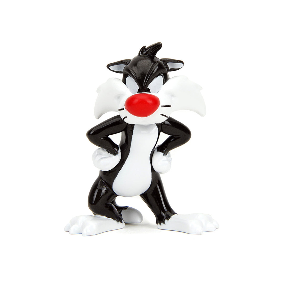 Set Of 4 Diecast Figures 'Looney Tunes' 'Metalfigs' Series Diecast Models By Jada