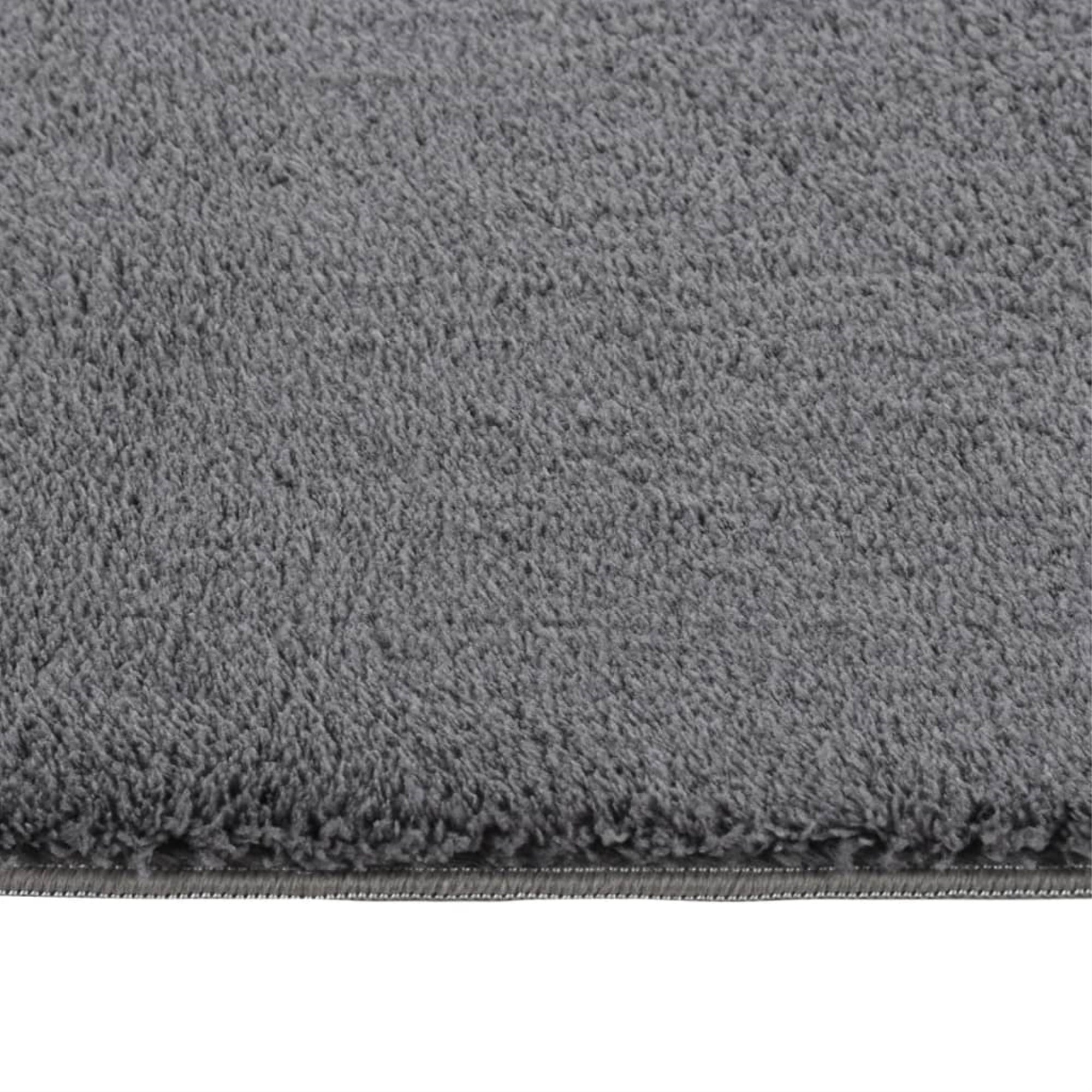 Vidaxl Shaggy Rug Anthracite 4'X6' Polyester