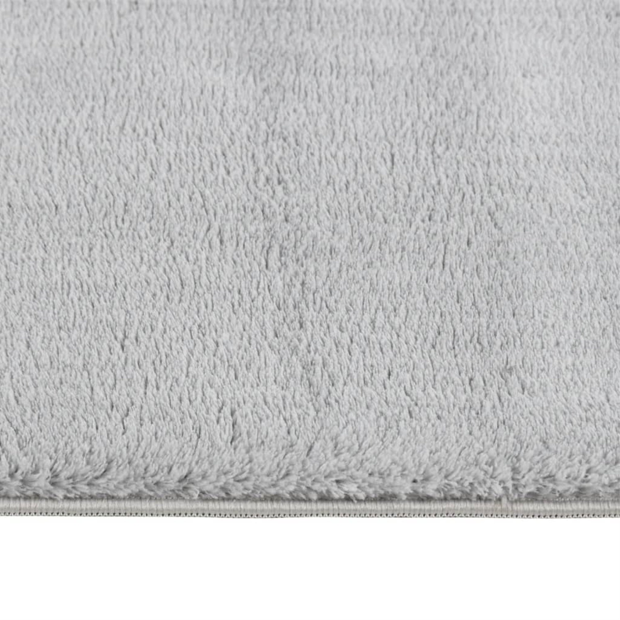 Vidaxl Shaggy Rug Gray 4'X6' Polyester