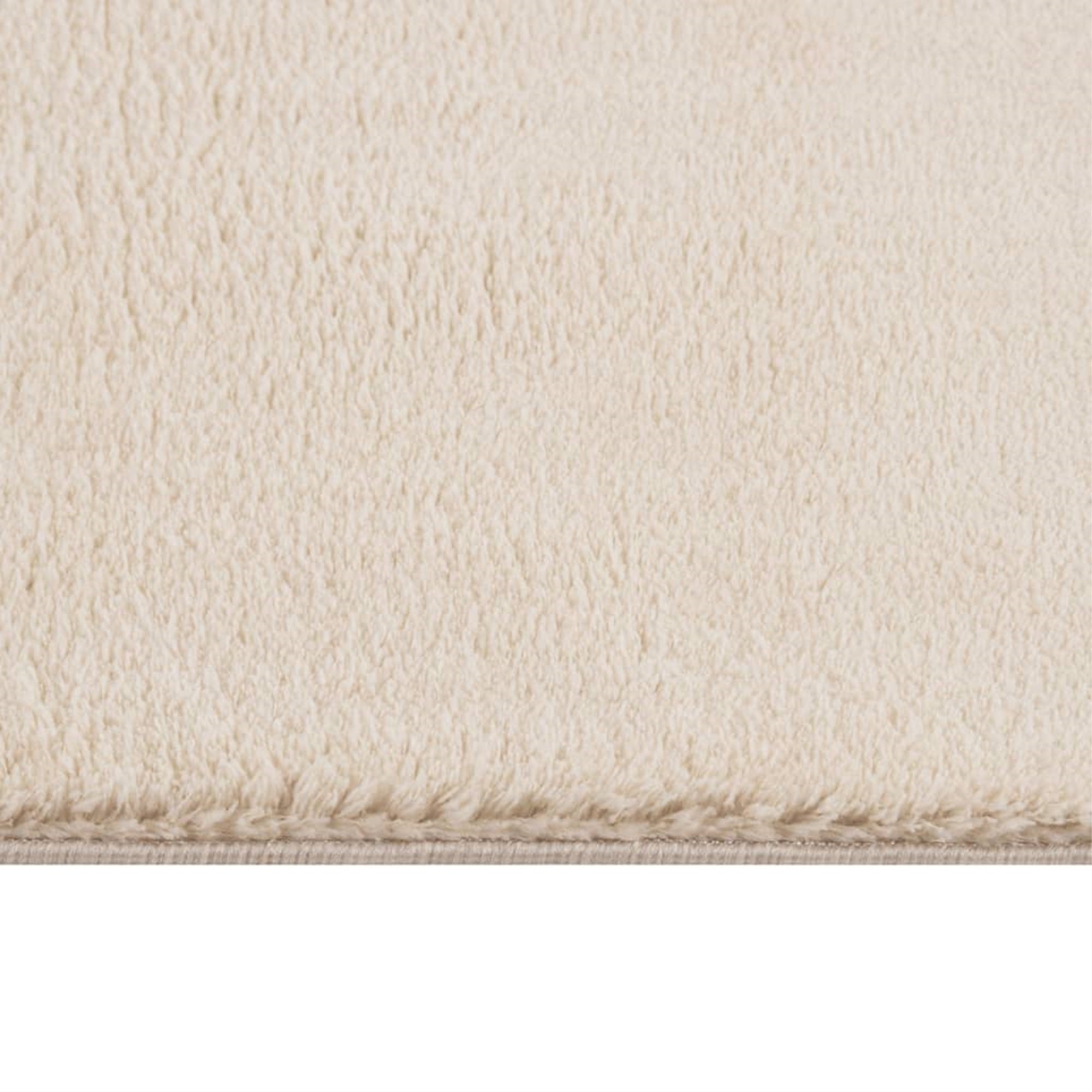 Vidaxl Shaggy Rug Beige 4'X6' Polyester