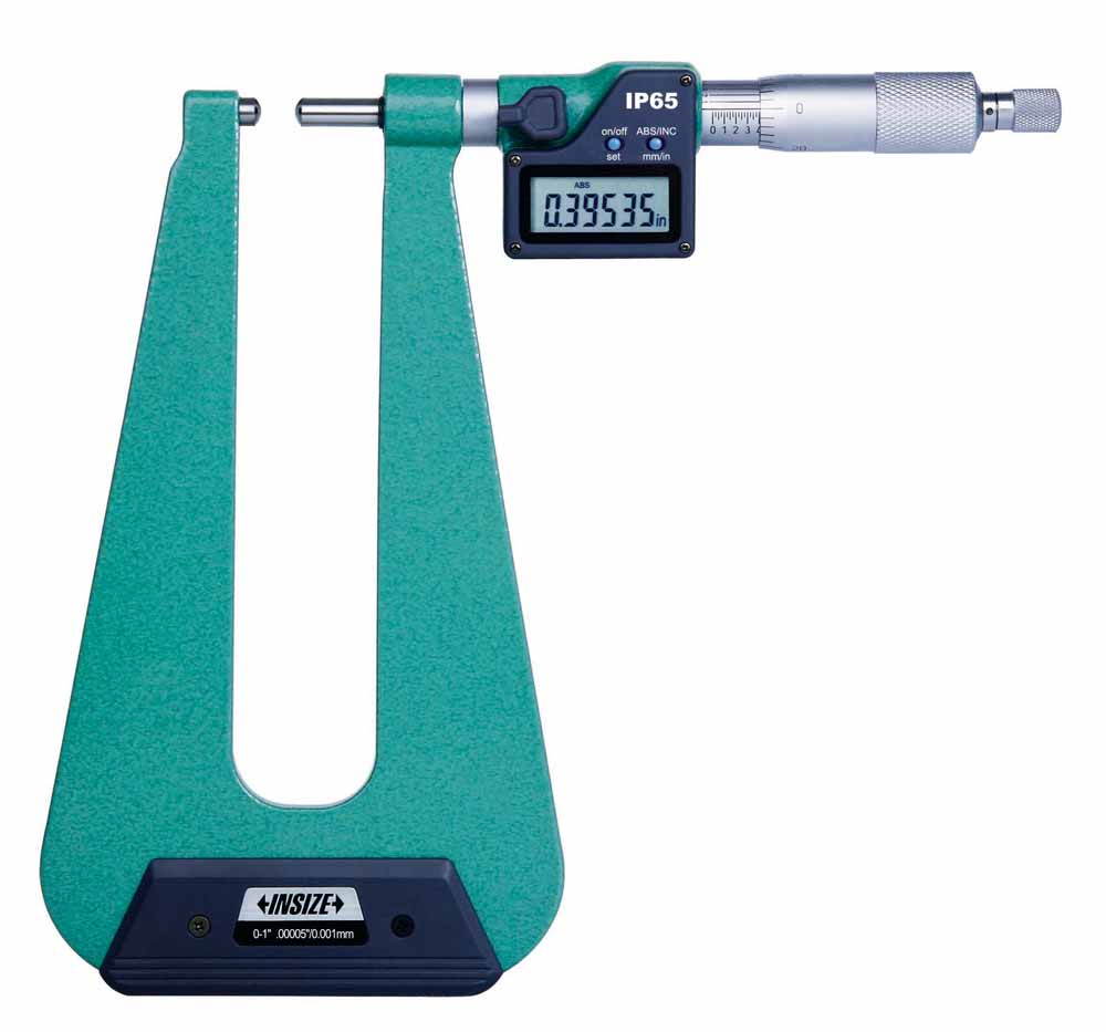 3539-253Se Electronic Sheet Metal Micrometer, 0-1/0-25Mm