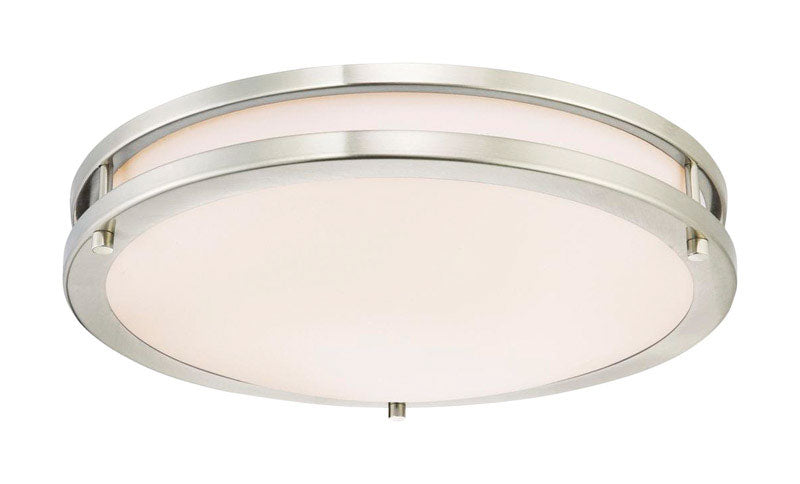 Led Flush Fixture Dim Bn (Pack Of 1)