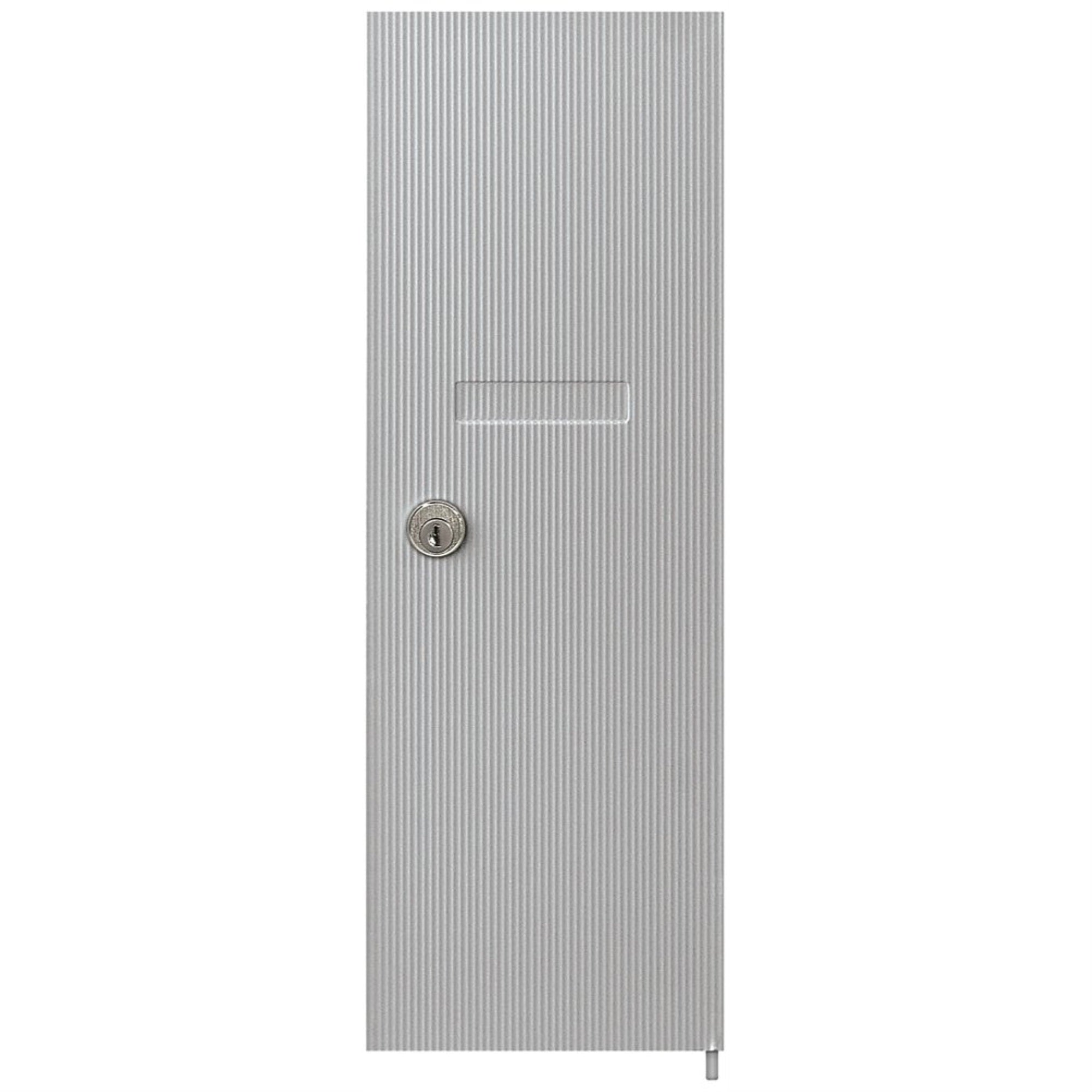 Replacement Door and Lock - for Vertical Mailbox - with (2) Keys - Aluminum