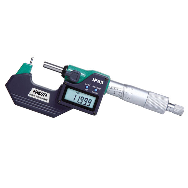 3561-25E Electronic Cylindrical Anvil Tube Micrometer, 0-1/0-25Mm, Type A
