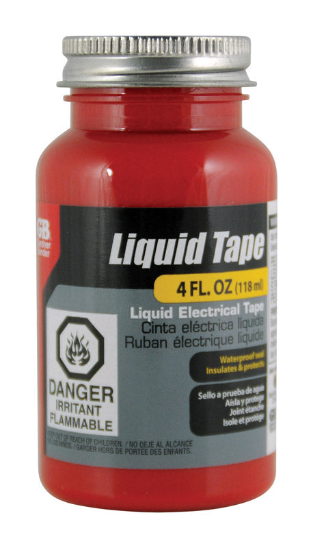 Liquid Elec Tape Red 4Oz(Pack Of 1)