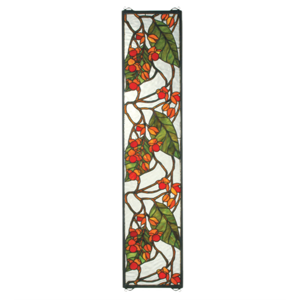 9'W X 42'H Bittersweet Stained Glass Window