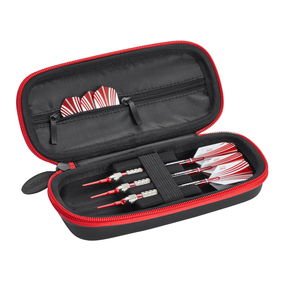 Casemaster Warden Dart Case With Red Zipper