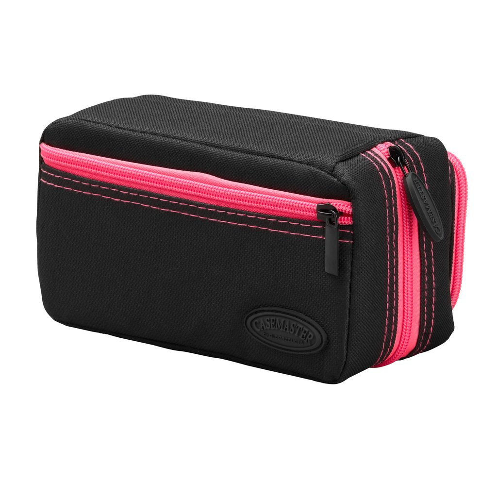 Casemaster Plazma Pro Black With Pink Trim Dart Case And Phone Pocket