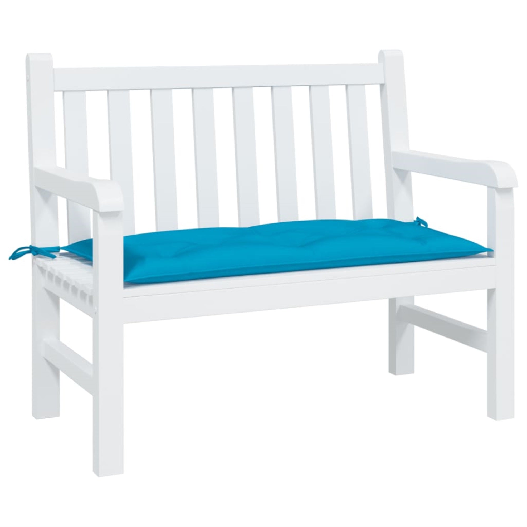 vidaXL Garden Bench Cushion Light Blue 39.4″x19.7″x2.8″ Oxford Fabric