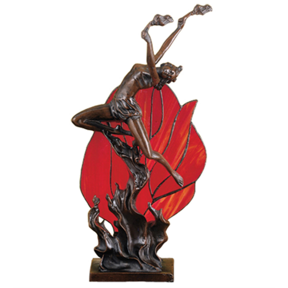 17.5'H Flame Dancer Accent Lamp
