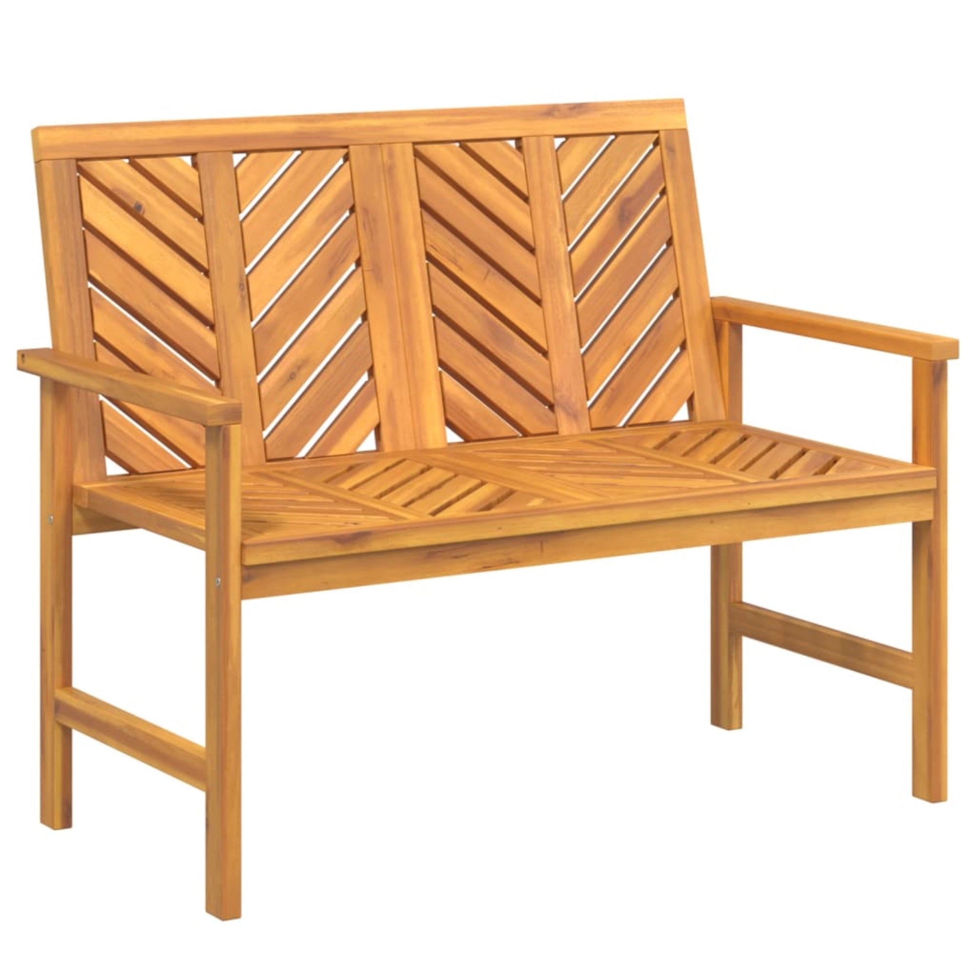 Vidaxl Patio Bench 42.9' Solid Wood Acacia