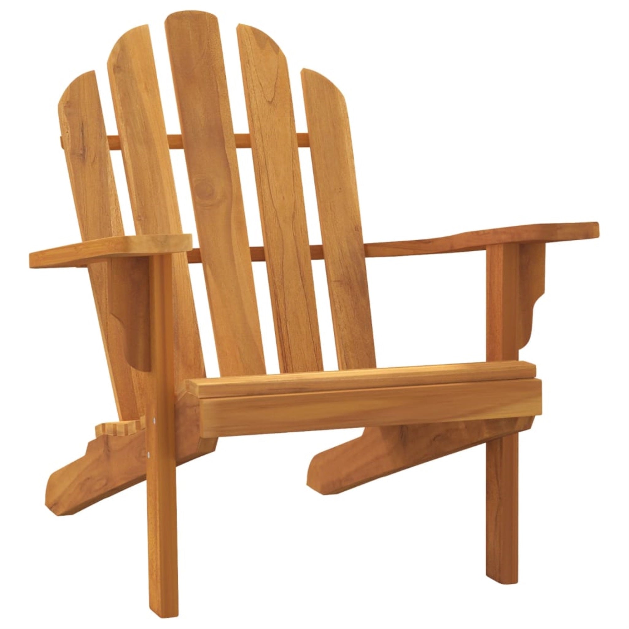 Vidaxl Patio Adirondack Chair 31.1'X37.4'X36.2' Solid Wood Teak