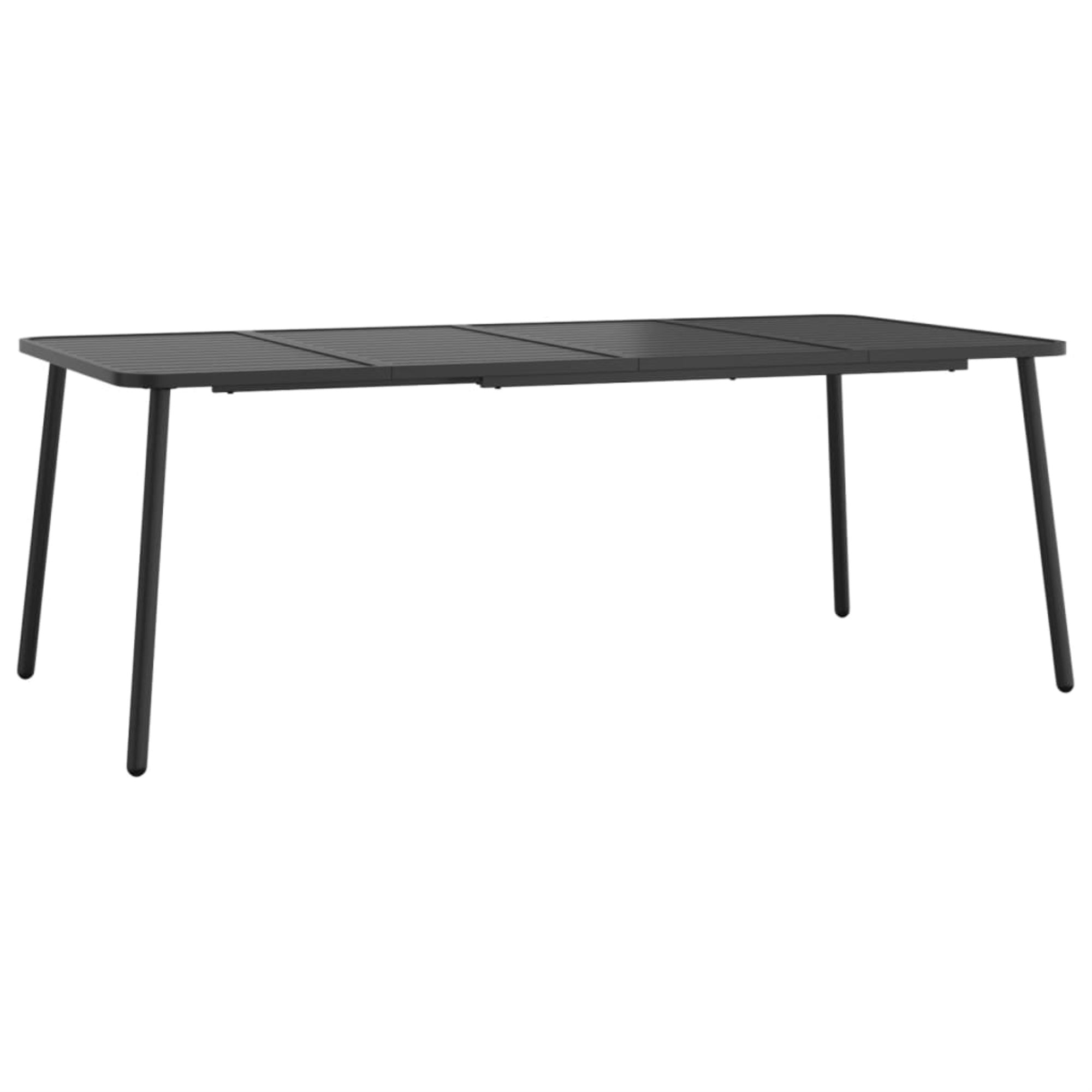 Vidaxl Patio Table Anthracite 78.7'X39.4'X28' Steel