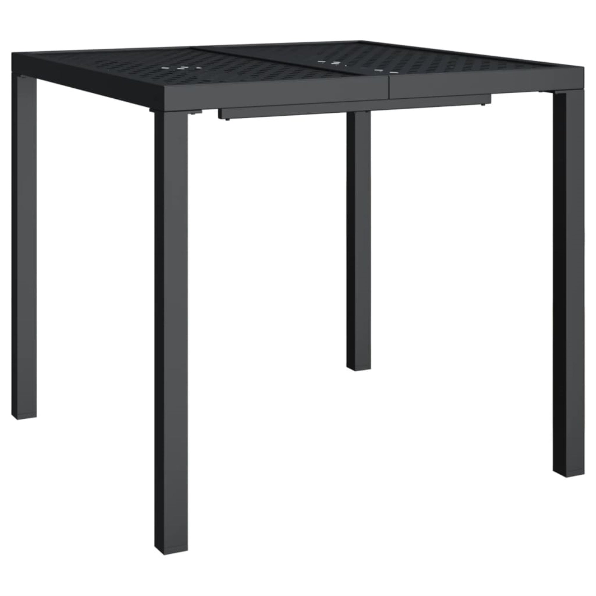 Vidaxl Patio Table Anthracite 31.5'X31.5'X28.3' Steel