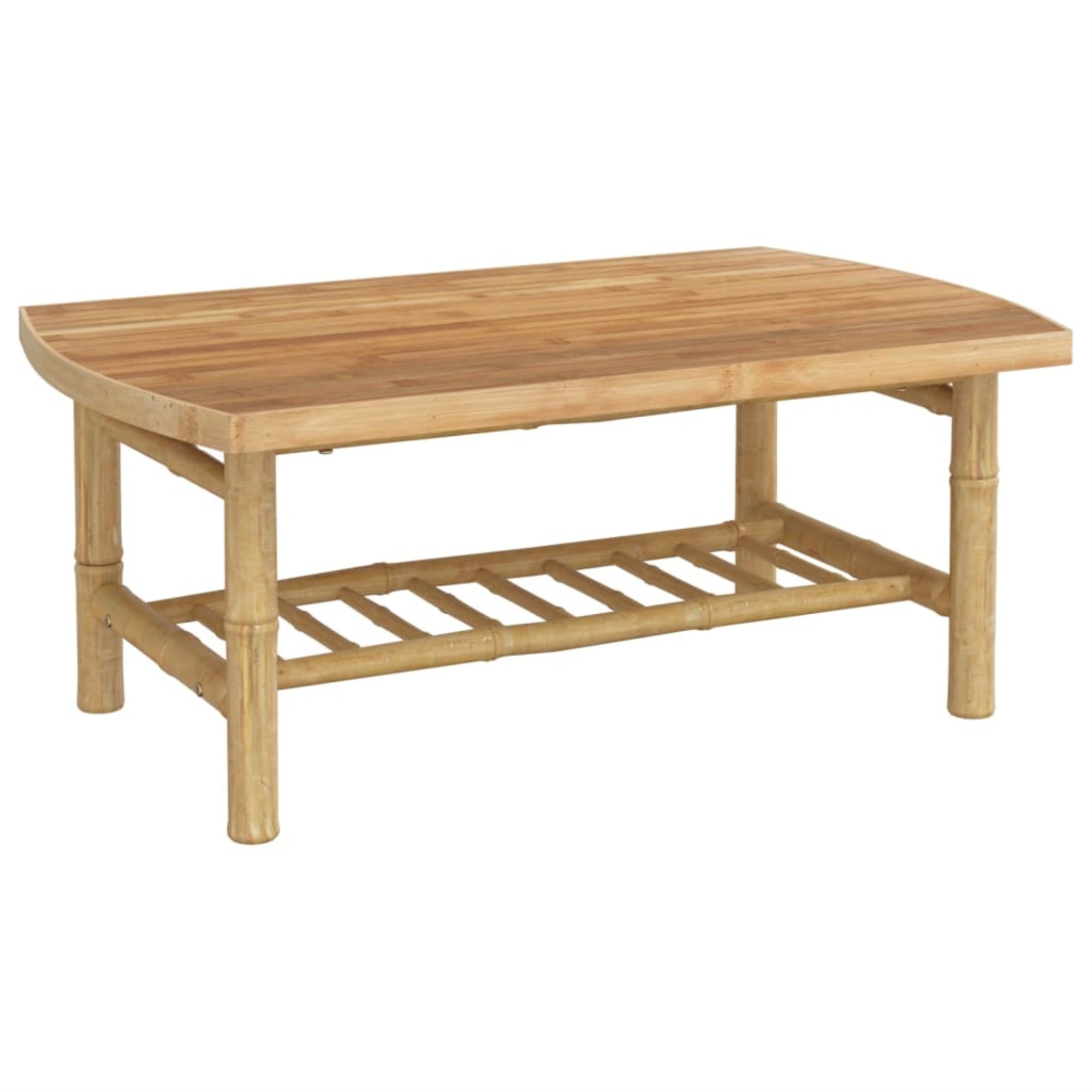 Vidaxl Patio Coffee Table 35.4'X21.7'X14.6' Bamboo