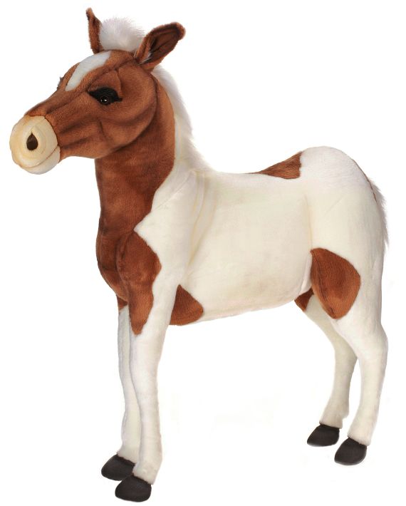 Pony Brn/Wh Rideon 42''
