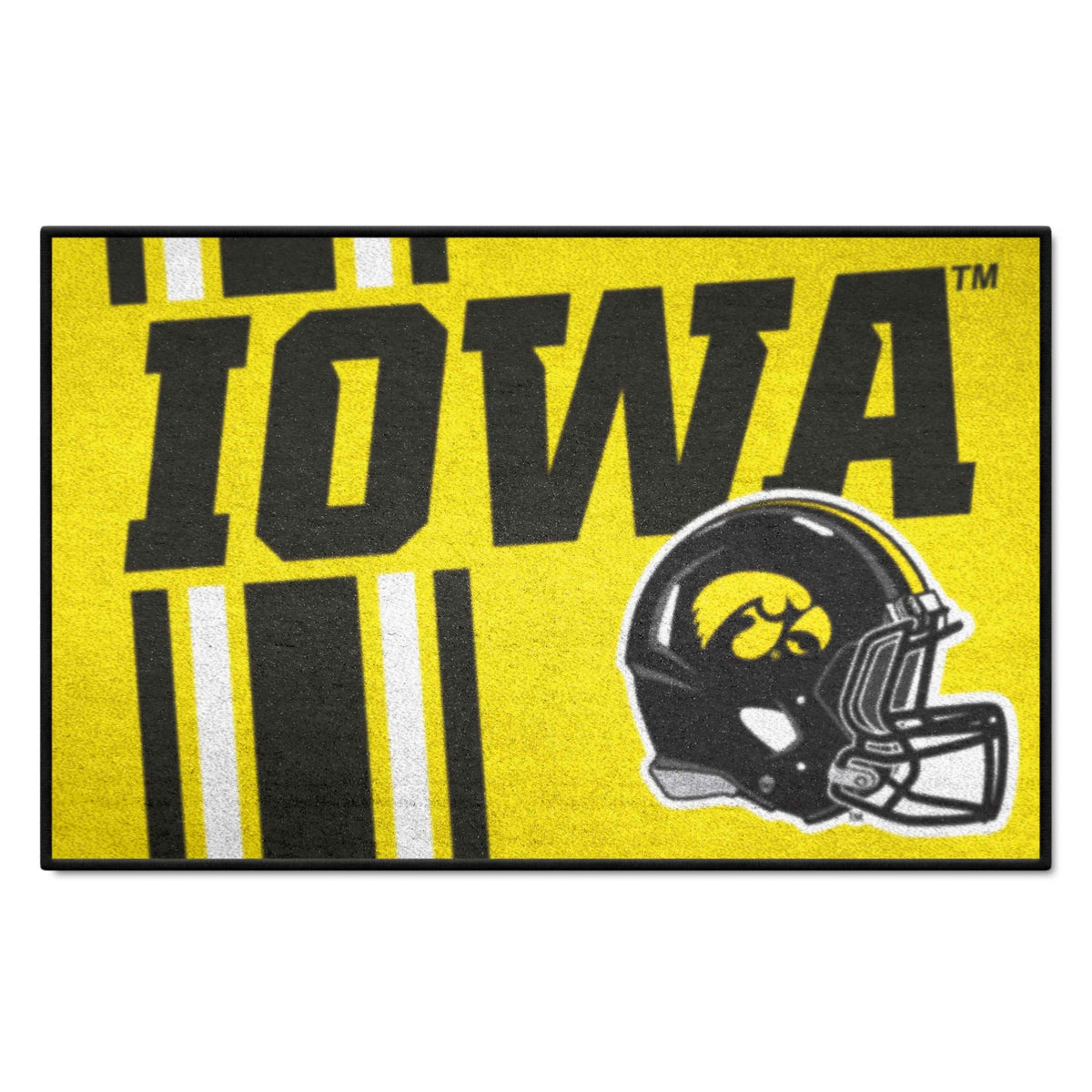 Iowa Hawkeyes Starter Mat Accent Rug - 19In. X 30In.