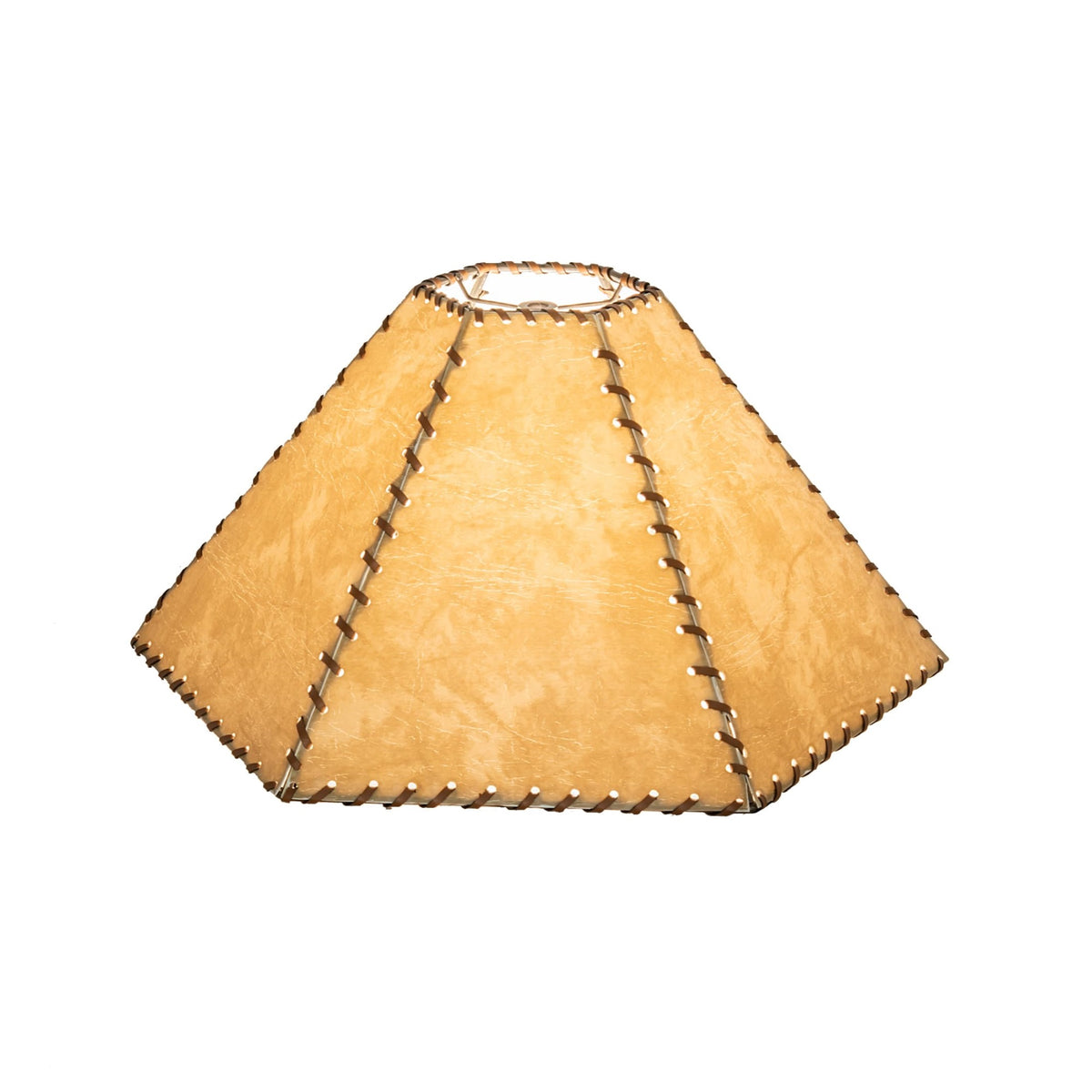 16' Wide Fabric & Rawhide Shade
