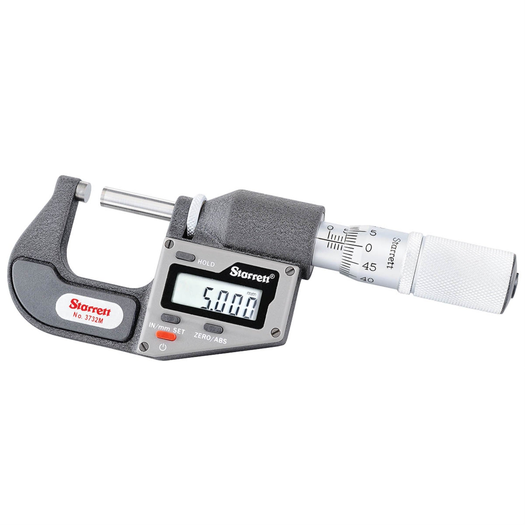 3732Mexfl-25 Inch/Metric Electronic Micrometer Without Output