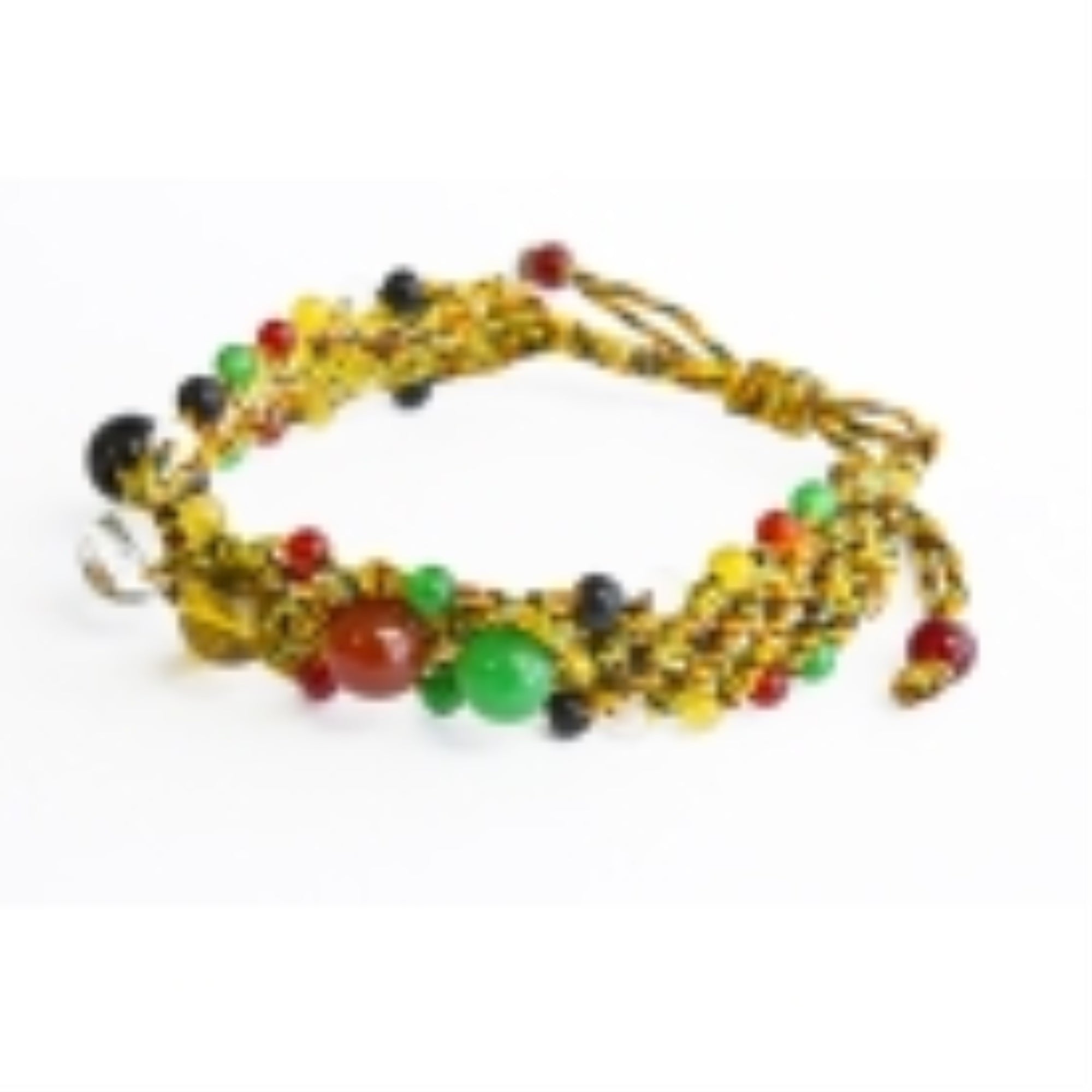 Feng Shui Bracelet with 5 Big Color Beads