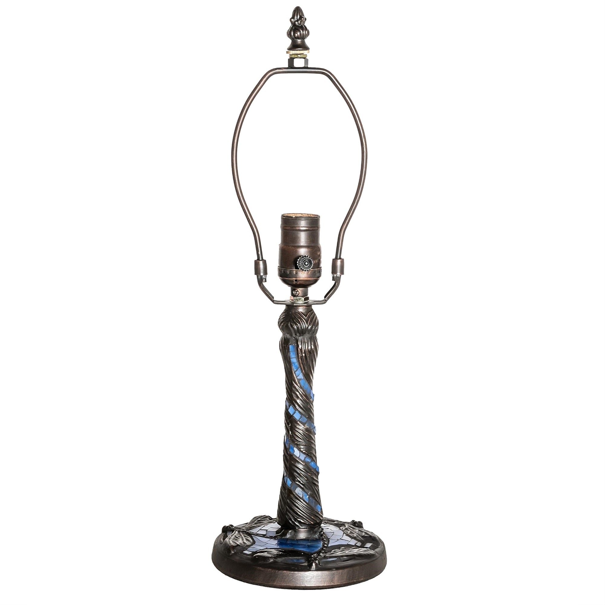 9' High Twisted Fly Table Base