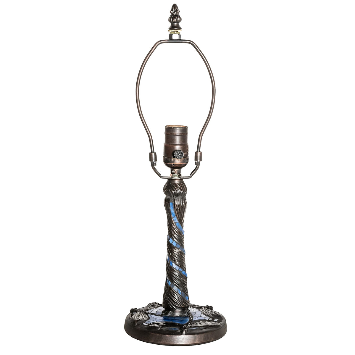 9' High Twisted Fly Table Base