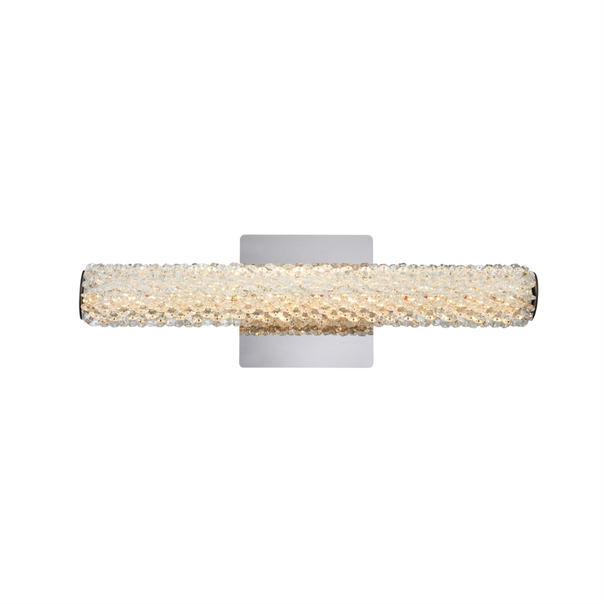 Bowen 18 Inch Adjustable Led Wall Sconce In Chrome