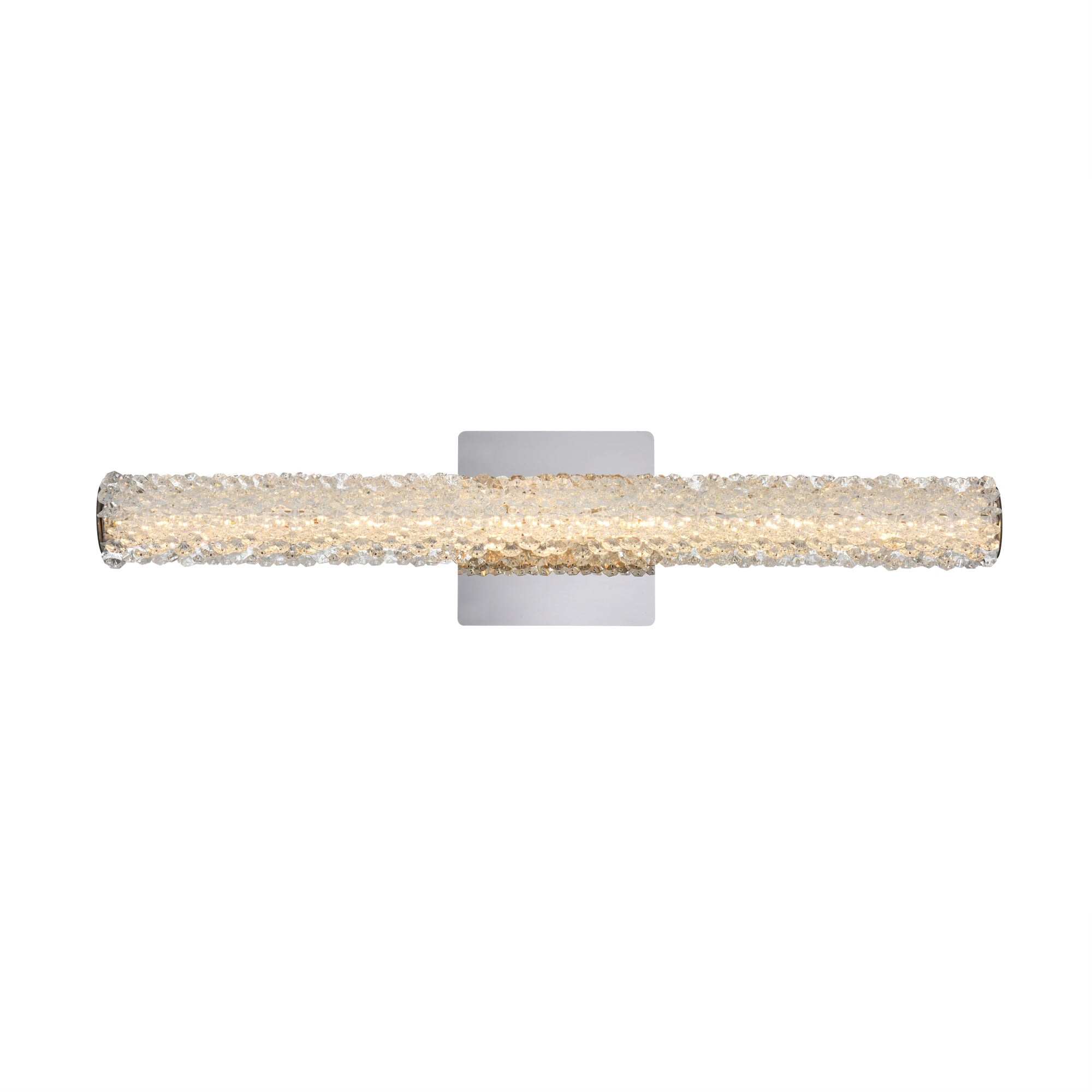 Bowen 24 Inch Adjustable Led Wall Sconce In Chrome
