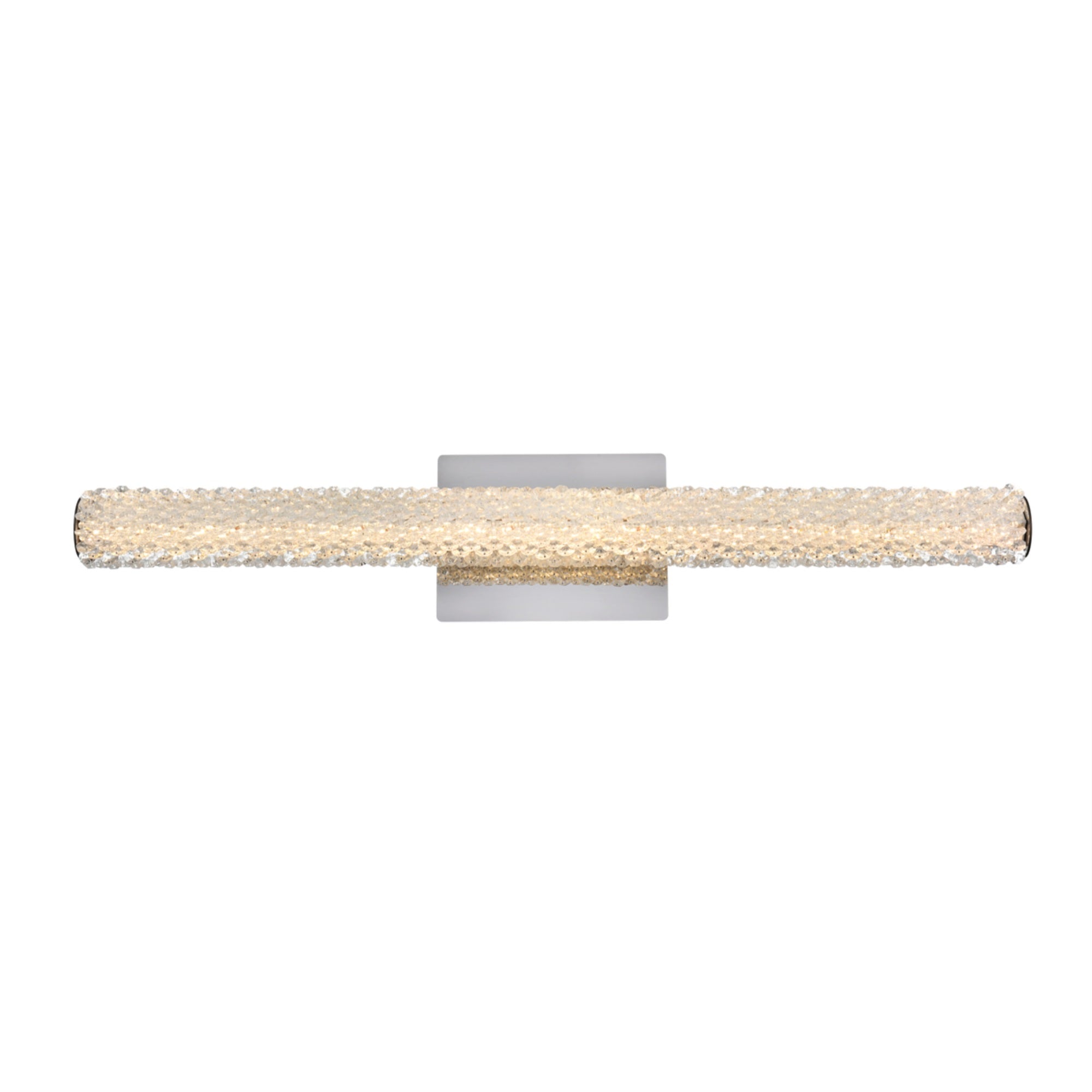 Bowen 30 Inch Adjustable Led Wall Sconce In Chrome