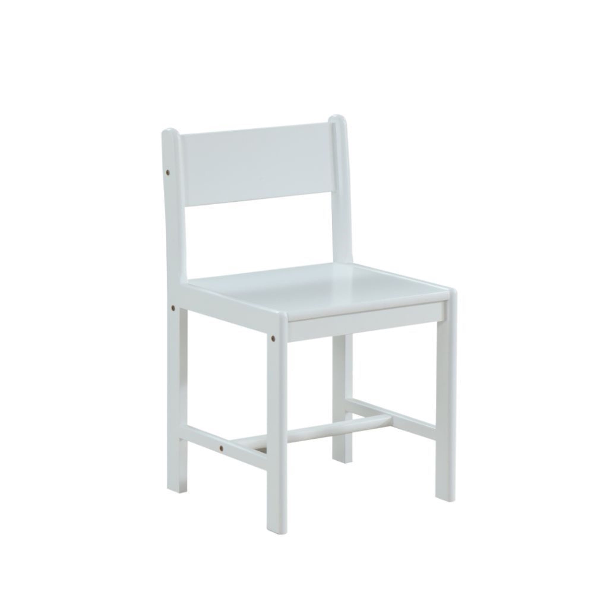 Wooden Side Chair|Sleek Silhouette|Complements Casual Kitchen or Dining Table|Semi-Open Back|Durable Wood Construction|Blends with Different Decor Styles|Perfect for Entertaining Friends
