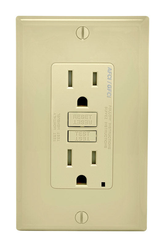 Afci/Gfci Outlet 15A Iv (Pack Of 1)