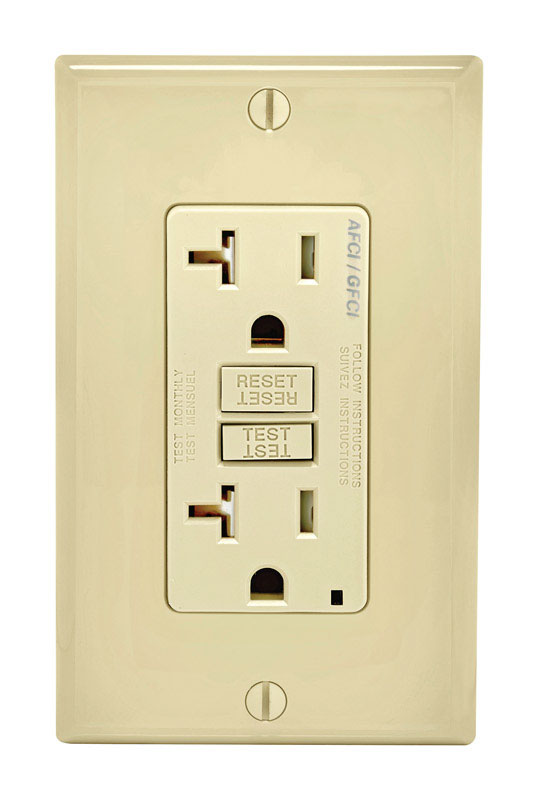 Afci/Gfci Outlet 20A Iv (Pack Of 1)