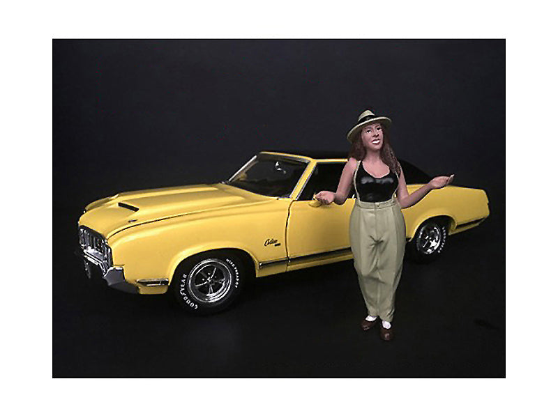 Hanging Out II Tanya Figurine for 1/18 Scale Models by American Diorama