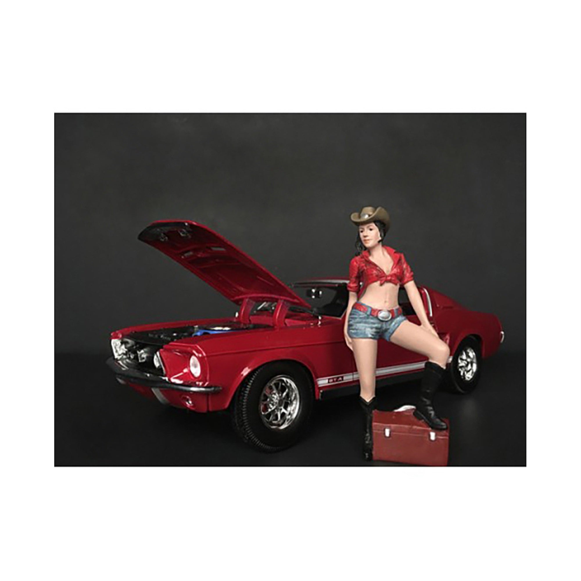 The Western Style Figurine Iii For 1/18 Scale Models By American Diorama