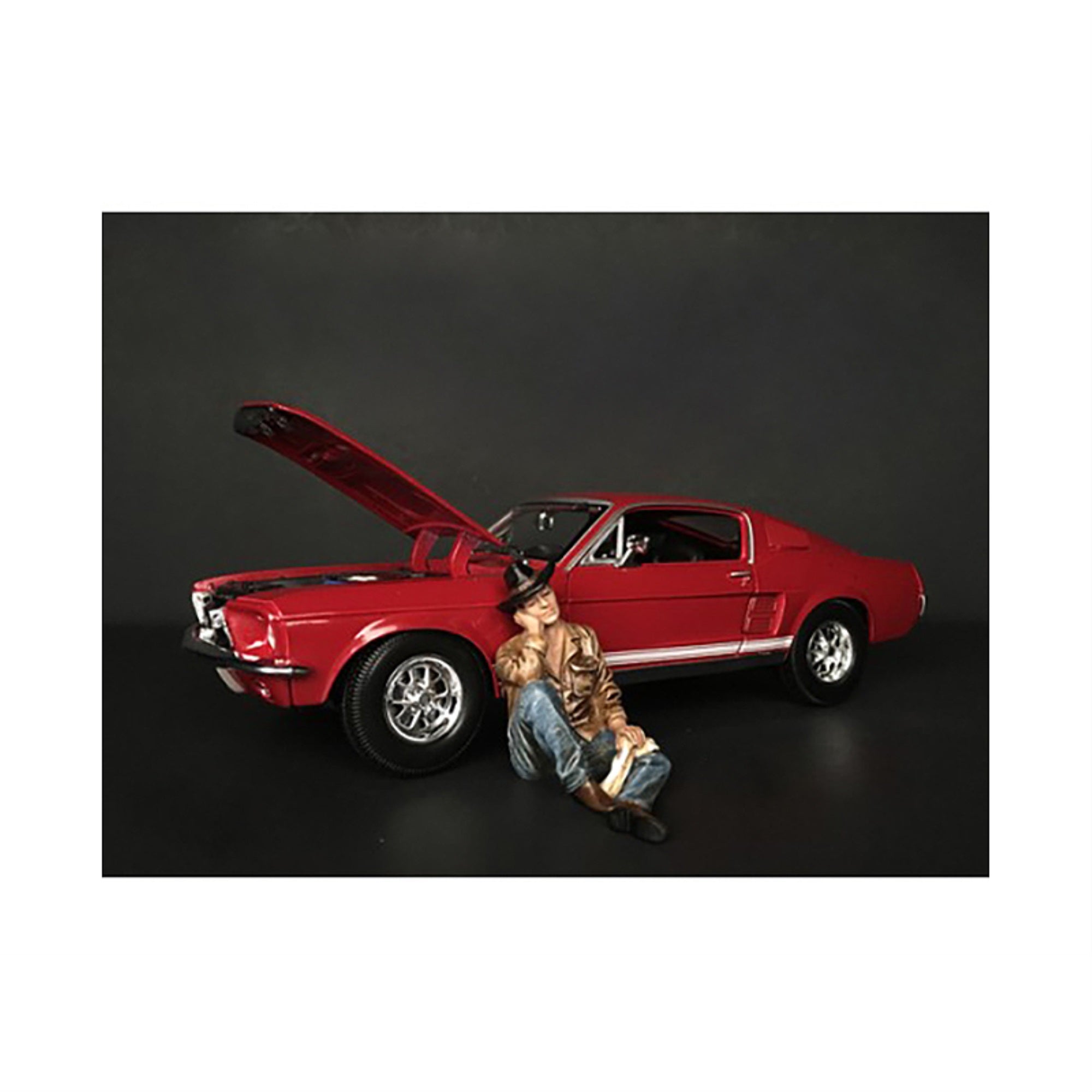The Western Style Figurine Iv For 1/18 Scale Models By American Diorama