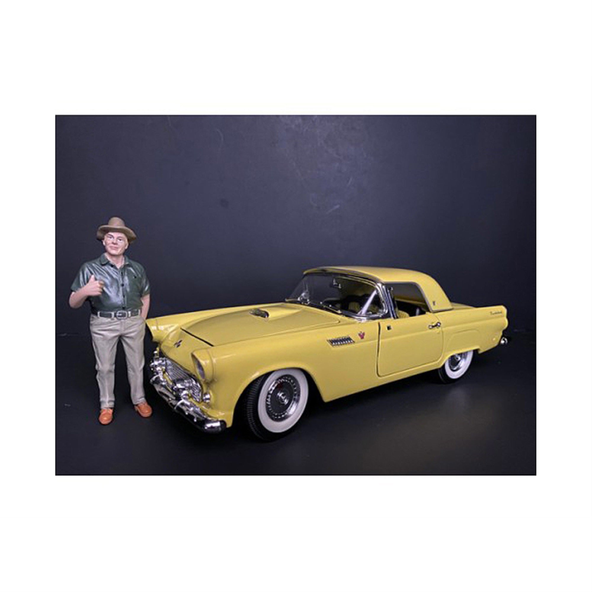 Weekend Car Show' Figurine Viii For 1/18 Scale Models By American Diorama