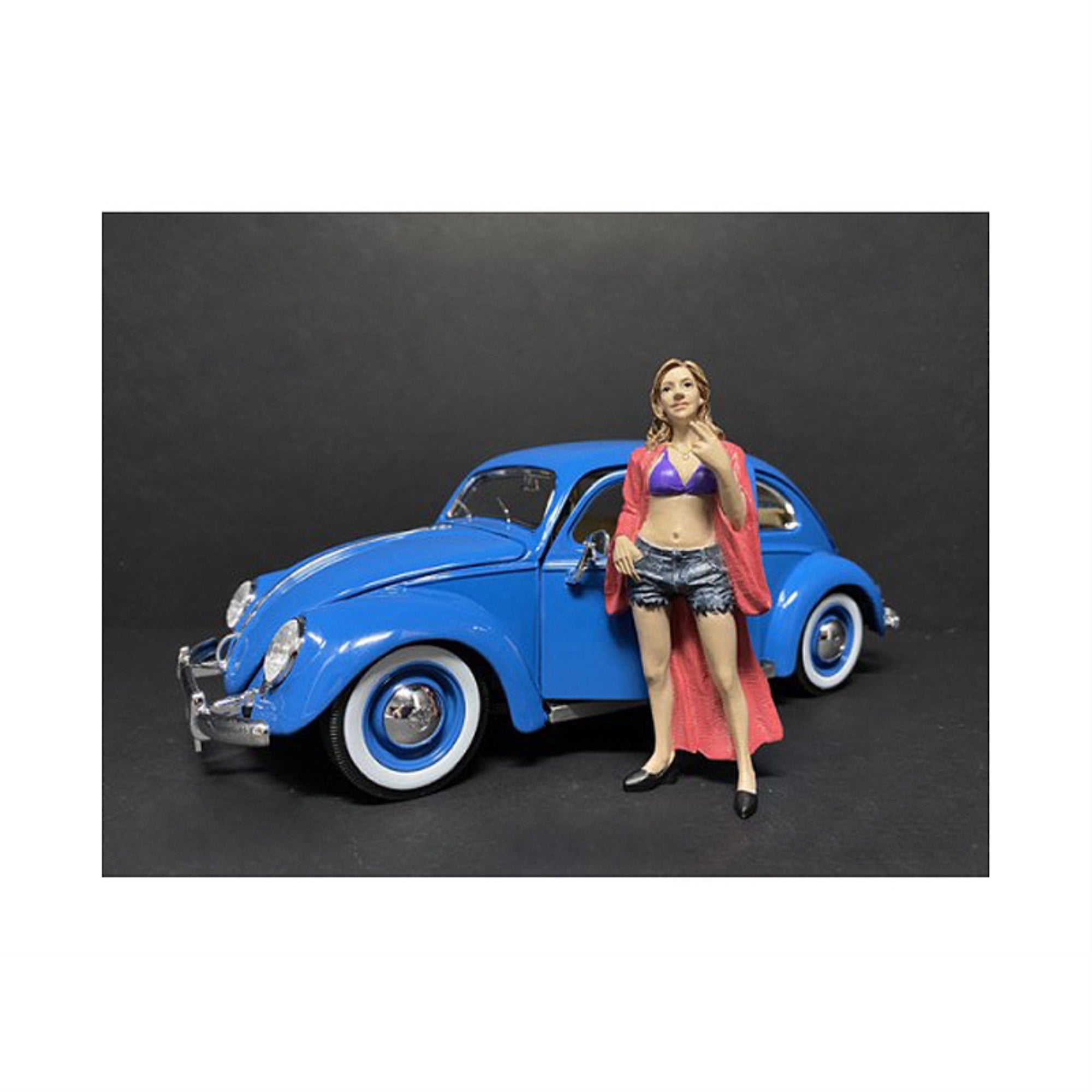 Partygoers' Figurine Viii For 1/18 Scale Models By American Diorama