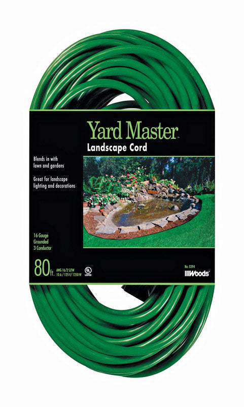 Extension Cord 80'L Grn (Pack Of 1)