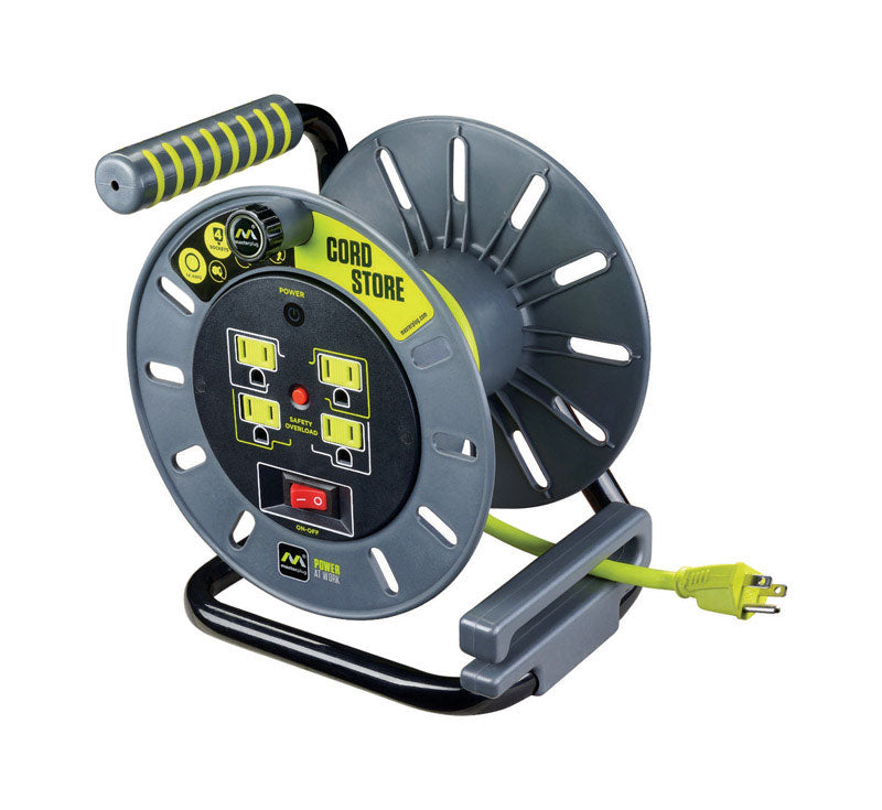 Cord Reel 3'Crd 4Outlet (Pack Of 1)