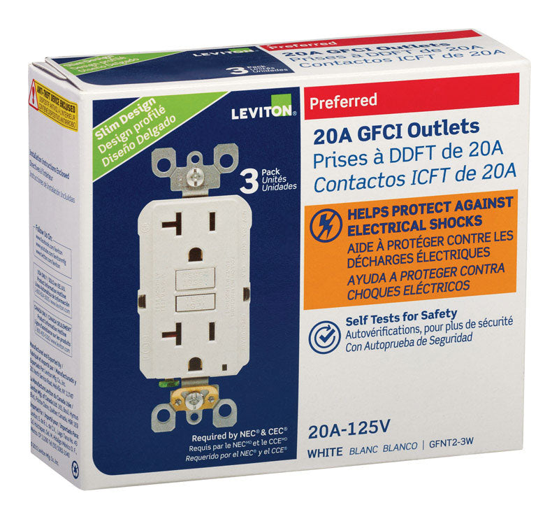 Smartlock Gfci Outlt Wht (Pack Of 1)