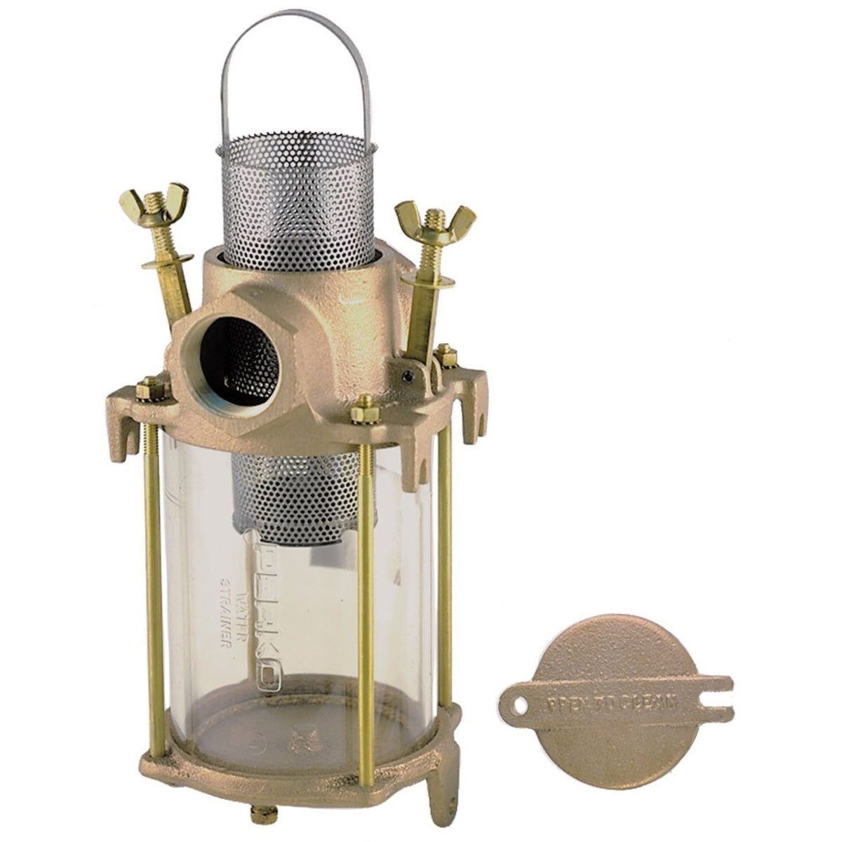Perko 1-1/2' Ips Intake Strainer Bronze