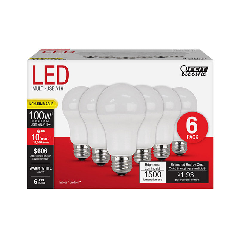 Bulb Led A19 Ww 16W (Pack Of 1)