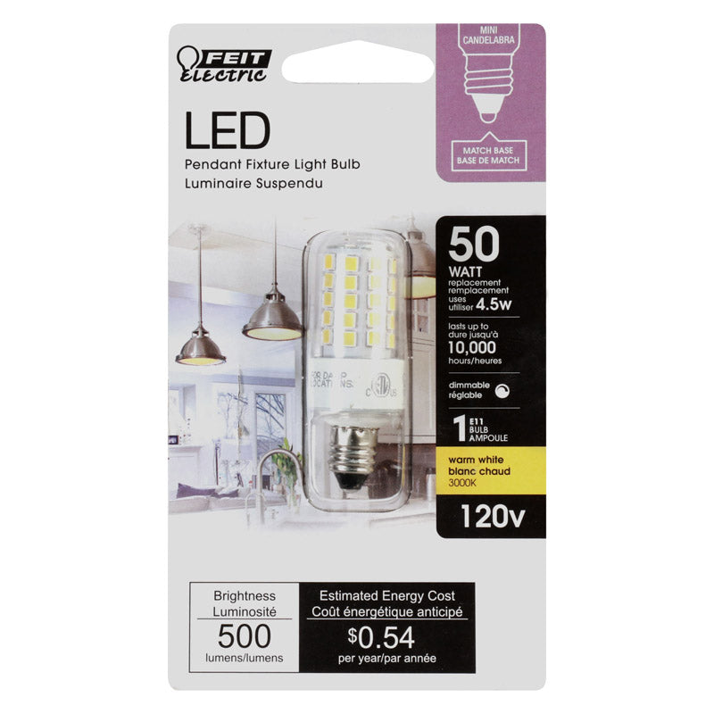 Bulb Led Mini E11 Ww4.5W (Pack Of 1)