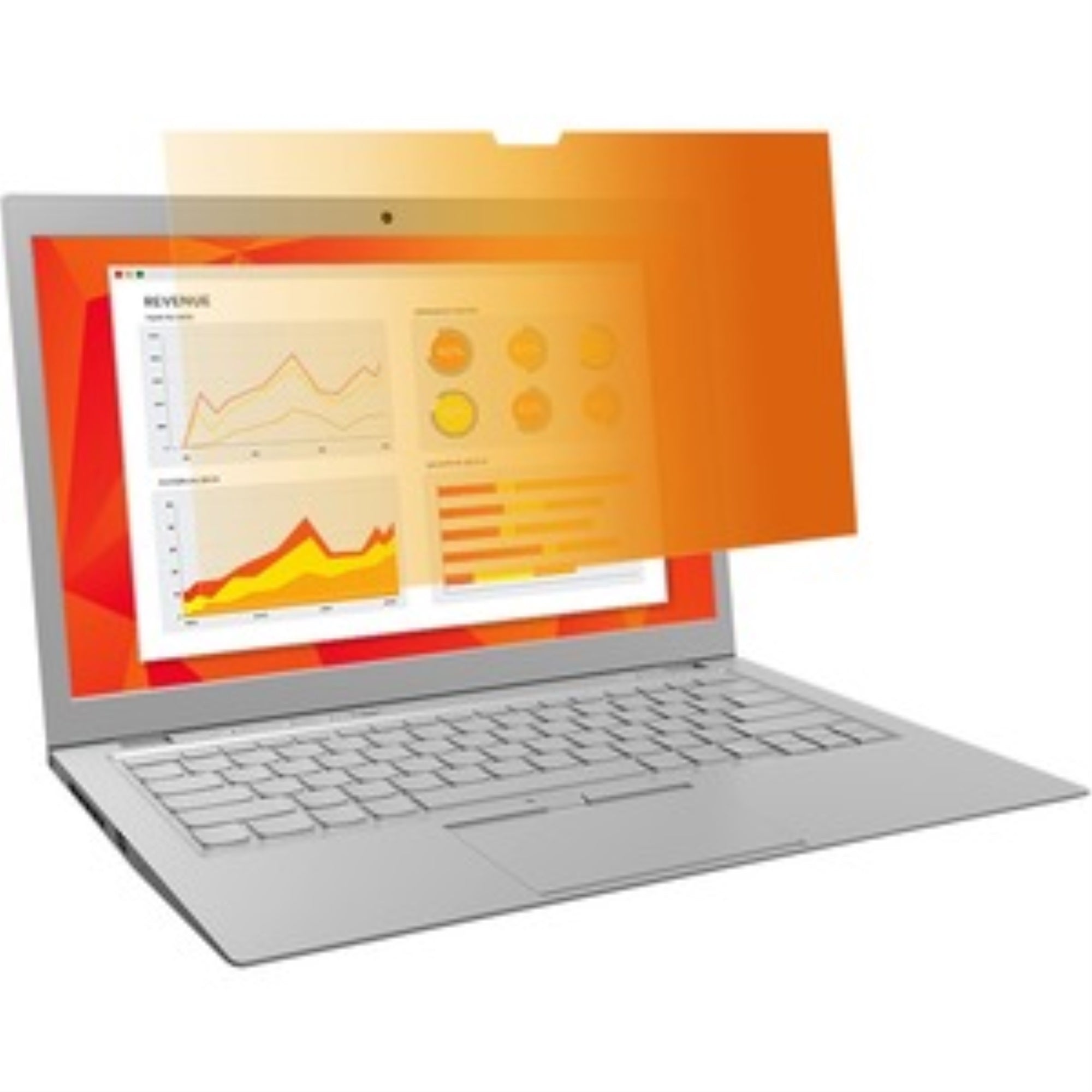 Gold Privacy Filter For Macbook