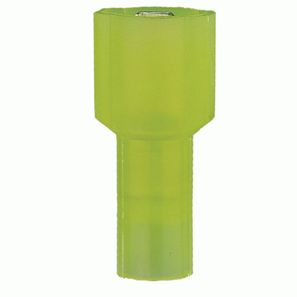 Installbay By Metra 3Mynmd250F 12-10 Gauge Quick Disconnect Nylon Insulated Spade Wire Connector Electrical Crimp Terminal-Yellow