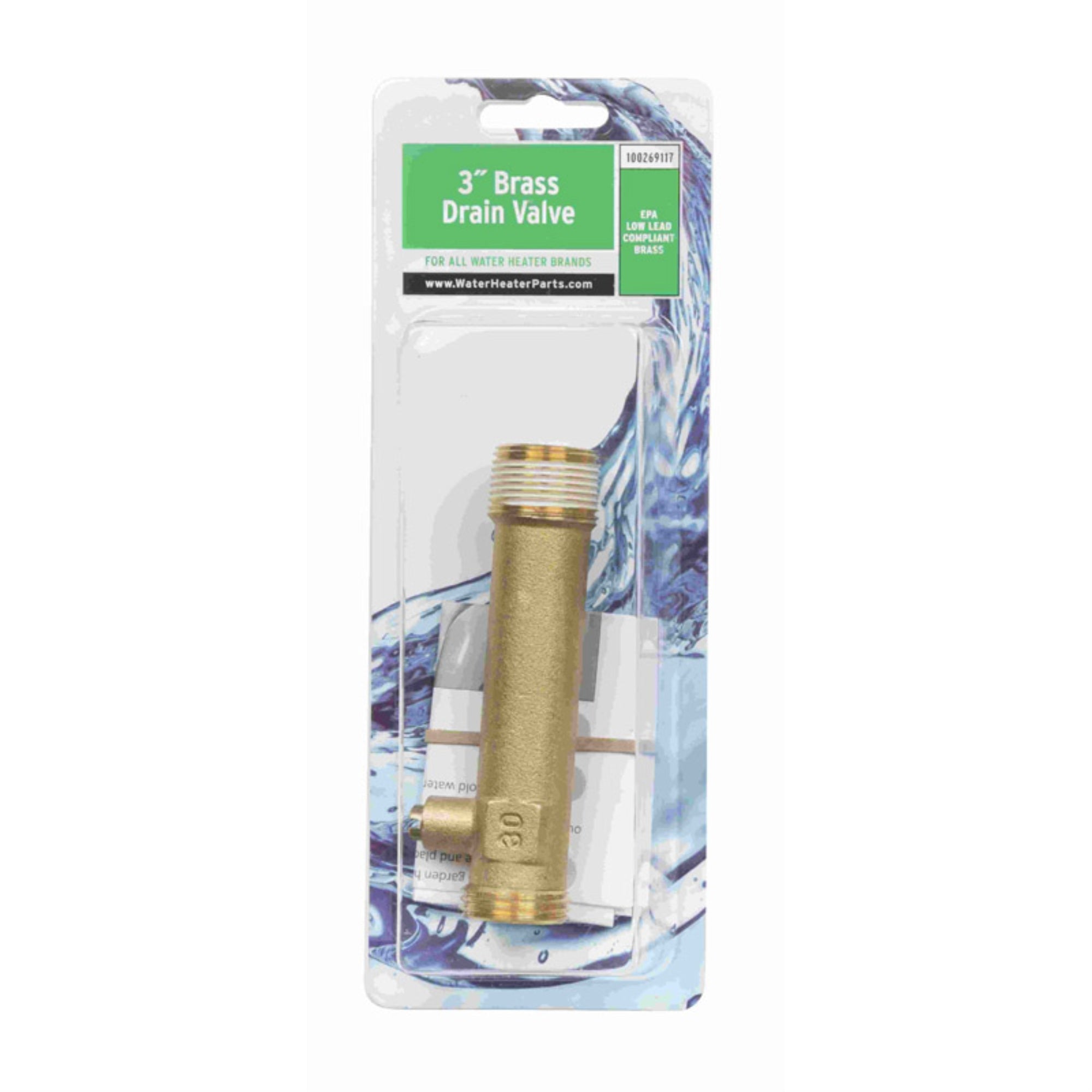 Drain Valve 3/4 Mipxmht (Pack Of 1)