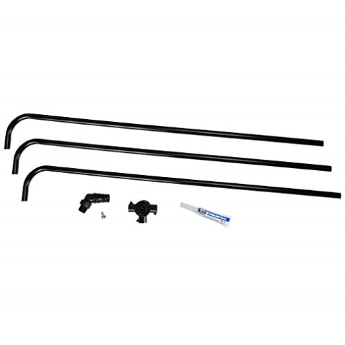 4003802 Kit Water Dist 3Way Side Dial 3 Way Side Black Plastic Evaporative Cooler Water Hook-Up Kit (Pack Of 1)