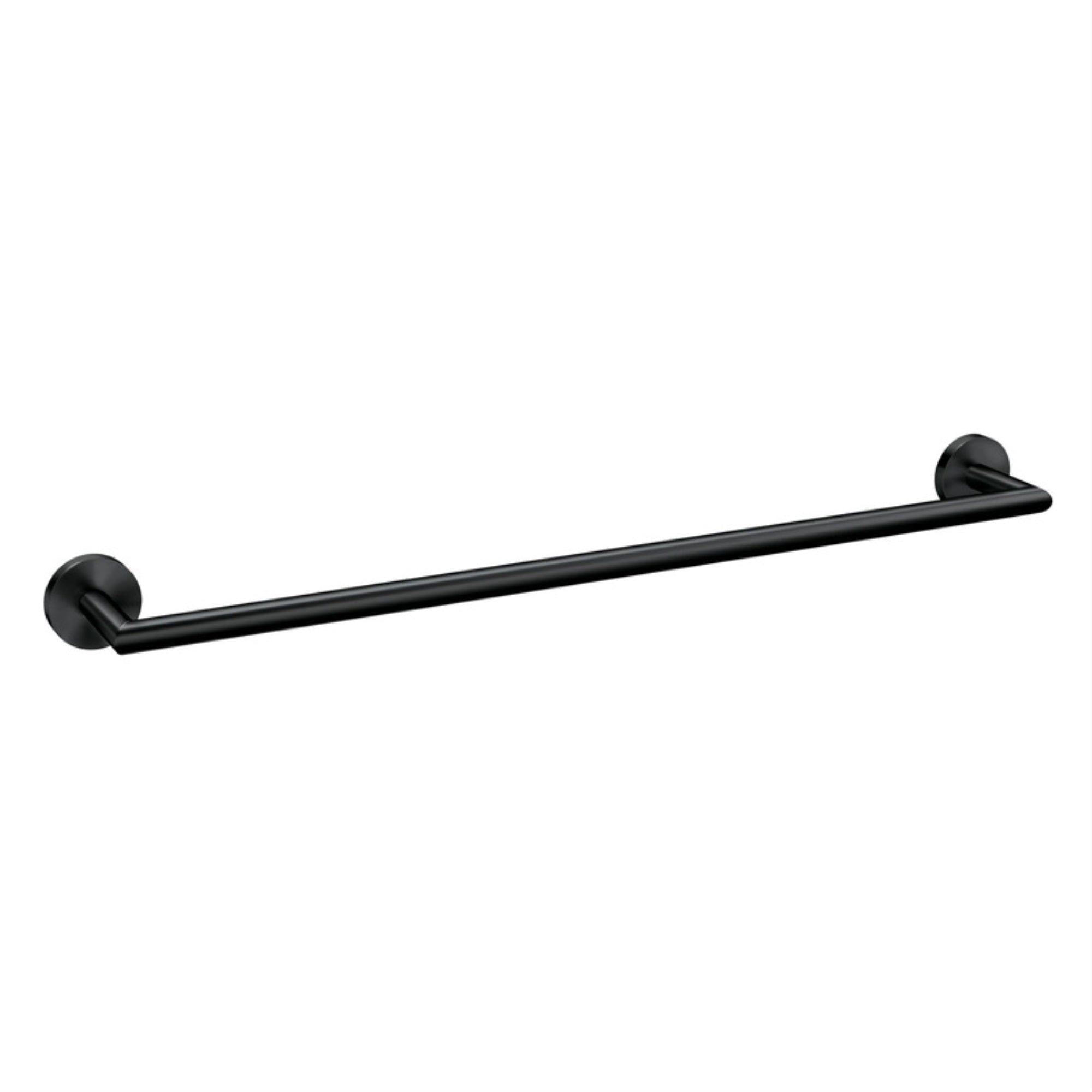 Towel Bar Blk Mat 24L (Pack Of 1)